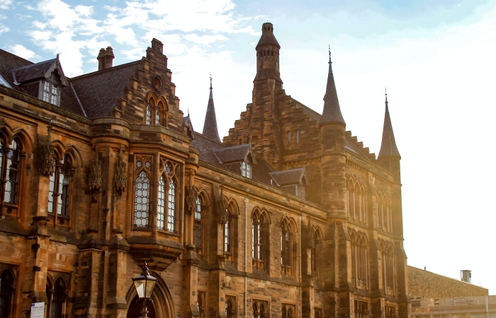 Glasgow cityscape representing Gogetop's business roots in 2013