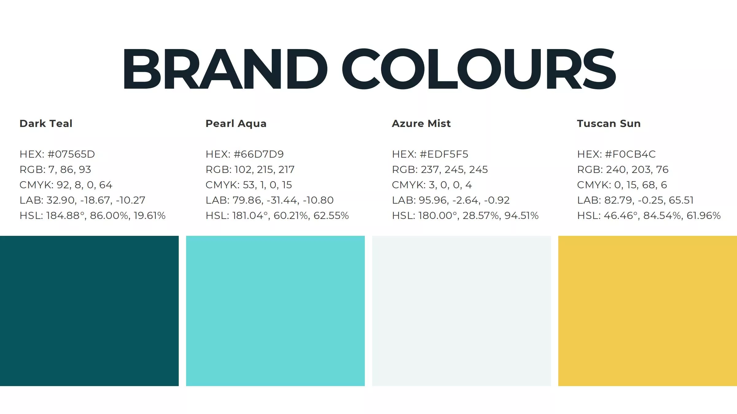 Gogetop Marketing Brand Colours