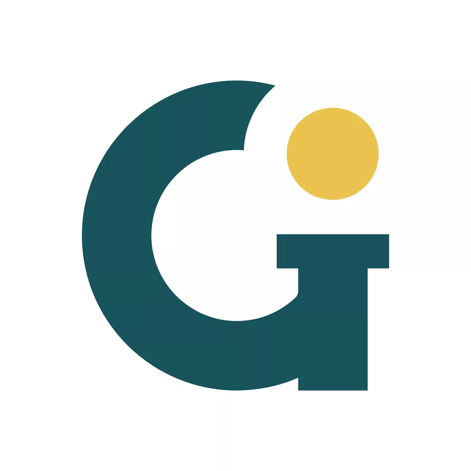 Gogetop Marketing logo icon in deep teal with a gold accent dot