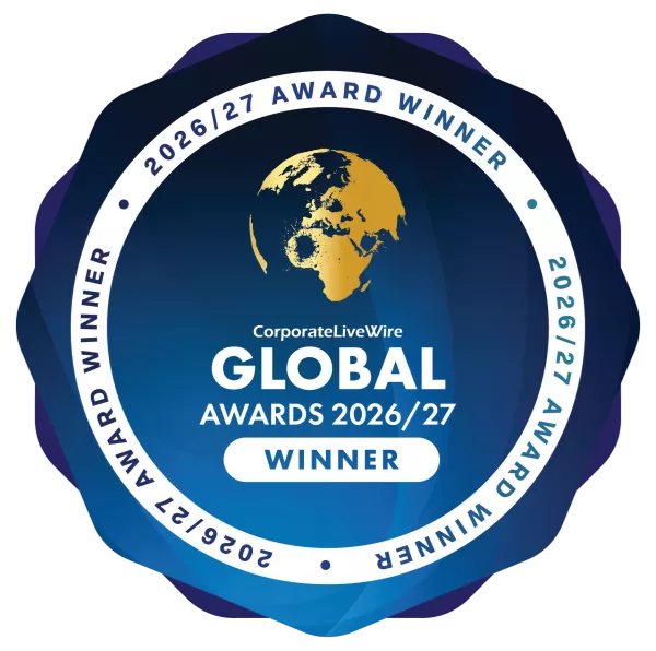 Corporate LiveWire Global Awards 2026/27 Digital Marketing Agency of the Year badge